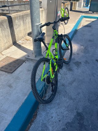 Bicicleta Rockrider 500 Verde