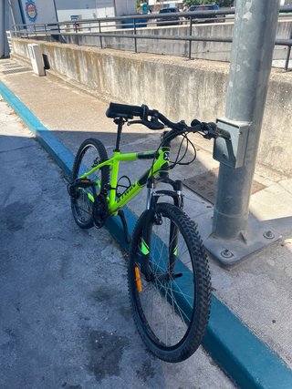 Bicicleta Rockrider 500 Verde