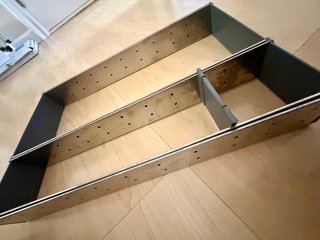 Organizador Cajón Blum ORGA-LINE Acero Inoxidable