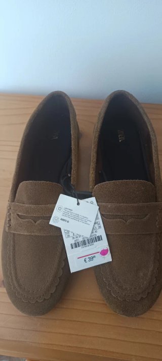 Mocasines Marrones Talla 39