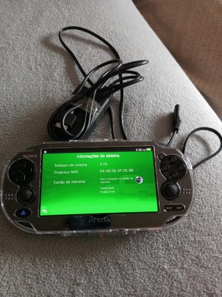 PS Vita Preto Sony