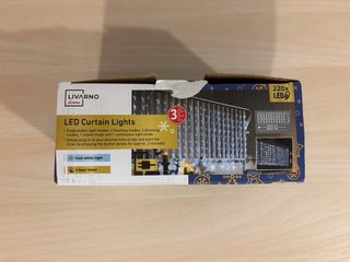 Guirnalda Luces LED Cortina 220 LED Livarno