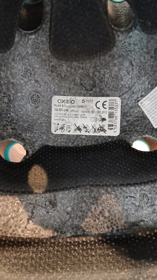Casco Oxelo Azul