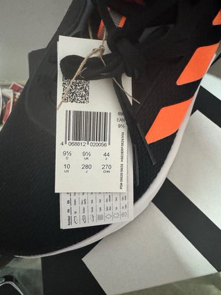 Zapatillas Adidas Hombre Negras Naranja originales