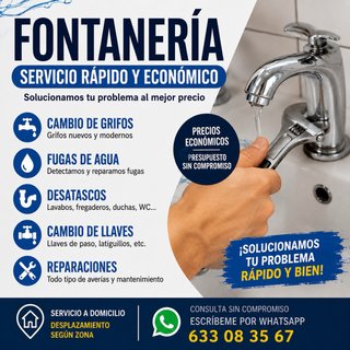 Averias , instalaciones fontaneria