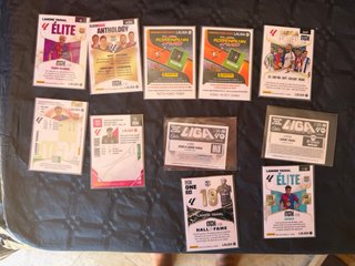 Lote 11 cromos Lamine Yamal ediciones únicas