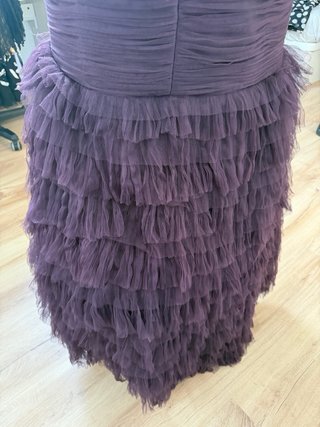 Vestido de fiesta morado