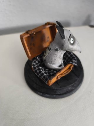 Diorama Sparky Frankenweenie Artesanal