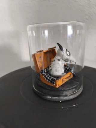 Diorama Sparky Frankenweenie Artesanal