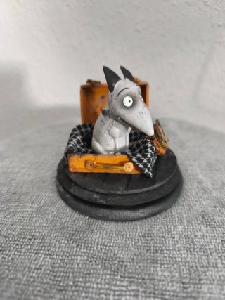 Diorama Sparky Frankenweenie Artesanal
