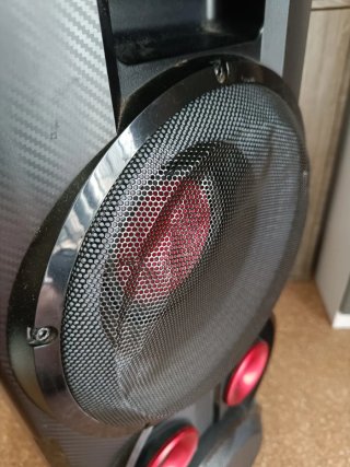 Altavoz Poss BT ST400 Bluetooth Negro/Rojo