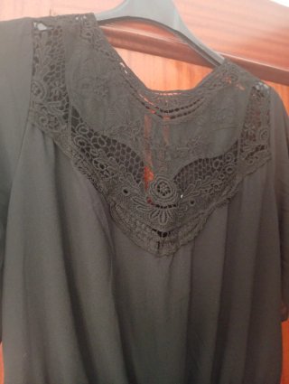 Mono corto negro talla S