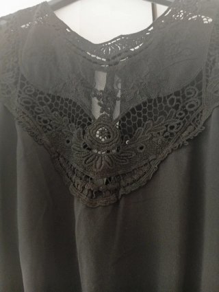 Mono corto negro talla S