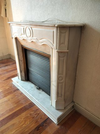 Chimenea de Mármol finales siglo XIX