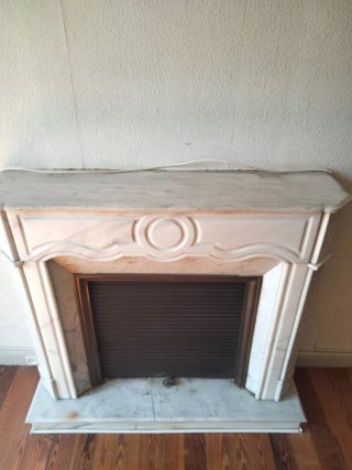 Chimenea de Mármol finales siglo XIX