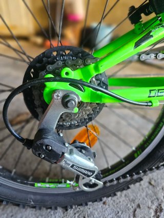 Bicicleta per bambini 16 pollici verde