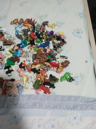 Lote figuras animales pequeños