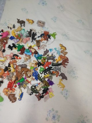 Lote figuras animales pequeños