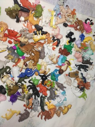Lote figuras animales pequeños