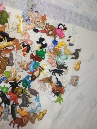 Lote figuras animales pequeños