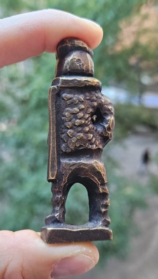 Estatuilla Guerrero Romano Bronce