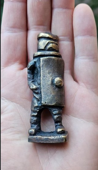 Estatuilla Guerrero Romano Bronce