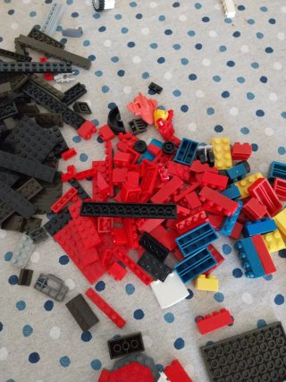 Piezaa Set Lego Barco bomberos