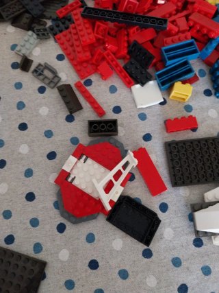 Piezaa Set Lego Barco bomberos