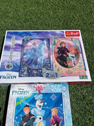 Lote Puzzles Disney Frozen nuevos