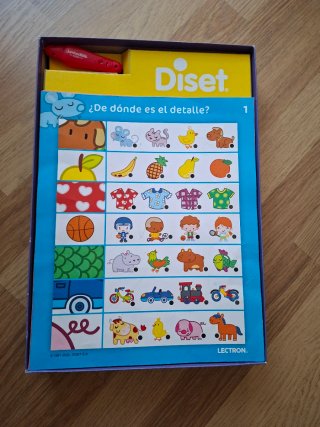 Juego Lectron Temas de Lógica Diset 3-6 años