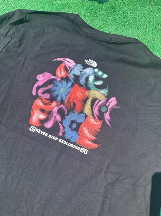Camiseta The North Face Estampado 1966 Negra