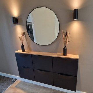 3 Zapateros Ikea Trones Negro
