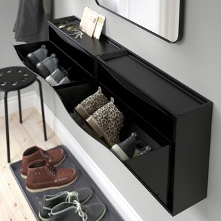 3 Zapateros Ikea Trones Negro
