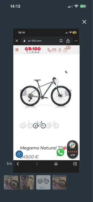 Bicicleta Megamo Natural 30