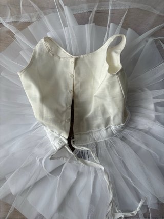 Cancán blanco fallera. Talla 50 (de 2 a 5 años)