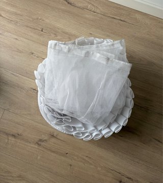 Cancán blanco fallera. Talla 50 (de 2 a 5 años)