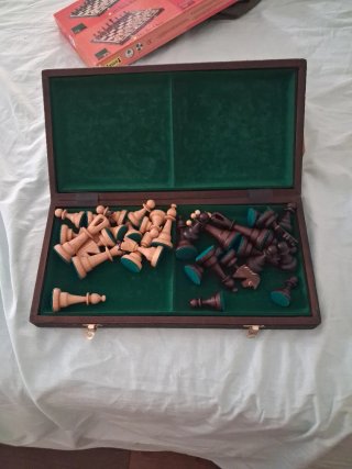 Set scacchi in legno  Madon