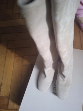Stivali Twinset Pelle Beige Tg 40 Nuovi morbidi