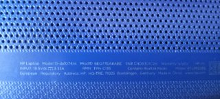 HP Laptop para piezas