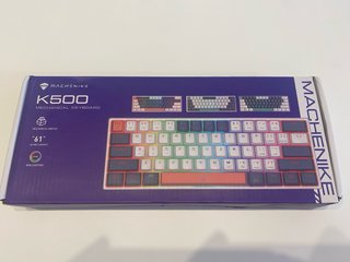 Machenike K500 B61 Teclado Mecánico USB Layout US