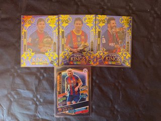 4 Cromos Messi Edición Única