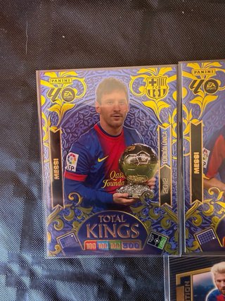 4 Cromos Messi Edición Única