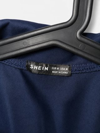 Vestido SHEIN azul tamanho M