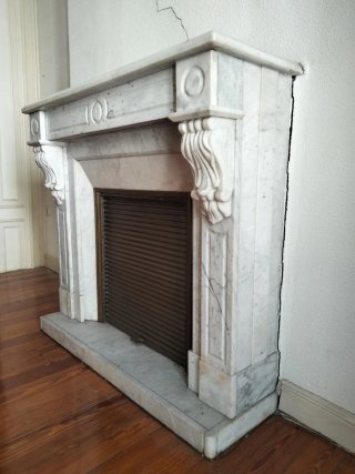 Chimenea de Mármol finales siglo XIX
