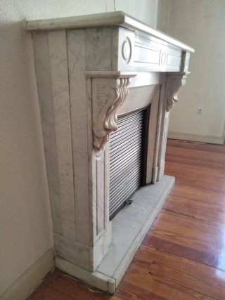 Chimenea de Mármol finales siglo XIX