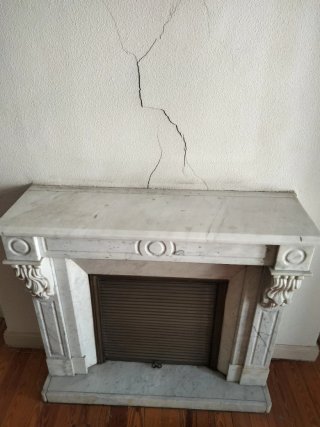 Chimenea de Mármol finales siglo XIX
