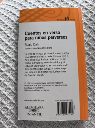 CUENTOS EN VERSO PARA NIÑOS PERVERSOS