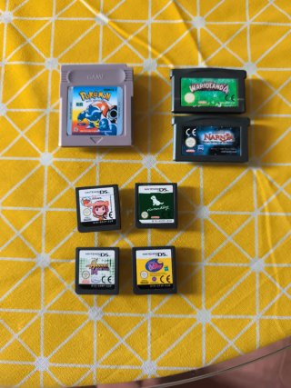 Lote Juegos DS, GBA y GB (precios a consultar)