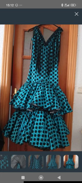 Traje Flamenca Vicky Martin Berrocal