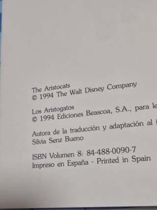 Un Comic-Cuento Walt Disney . 6 Comic disponibles